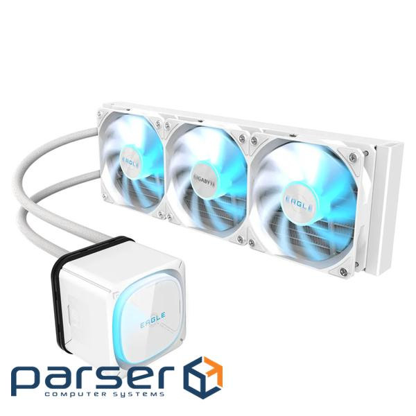 Система водяного охлаждения Gigabyte Eagle 360 Ice, Intel:1150/1151/1152/1155/1156/1200/1700/1851, A