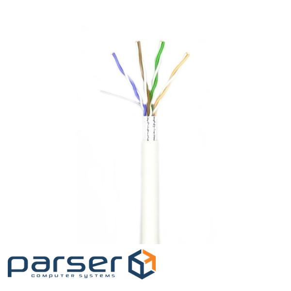 Кабель витая пара FTP 5е OK-Net КПВЭ-ВП (100) FTP, CAT5е, 4х2х0.48, бухта 305м (49577) (ОК49577)