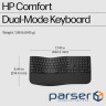 Клавіатура мембранна HP 680 Comfort Dual-Mode 111key, BT, EN/UK, чорний (8T6L8AA)