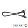 Дата кабель USB 2.0 AM to USB-C 1.0m 3A black Essager (EXCT-LS01)
