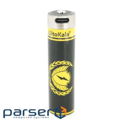 Акумулятор 18650 Li-Ion LiitoKala King-4000, 4000mAh (3800-4000mAh), 3.7V (2.75-4.2V) (USB-King4000)