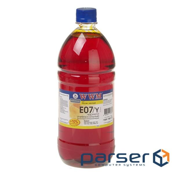 Ink WWM Epson Stylus Universal C42/C48/C62 1000г Yellow (E07/Y-4)