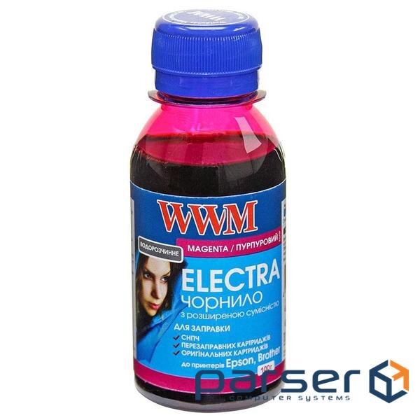Чорнило WWM EPSON UNIVERSAL ELECTRA 100ml Magenta (EU/M-2)
