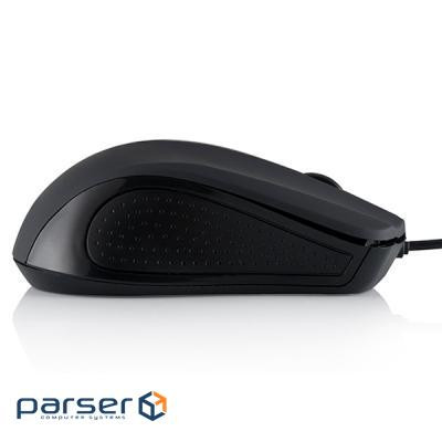 Миша Modecom MC-M9, 3кн., 1000dpi, черная (M-MC-00M9-100)