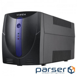 Джерело безперебійного живлення Vinga LED 1500VA plastic case with USB (VPE-1500PU)