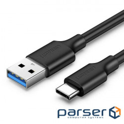 Дата кабель USB 3.0 AM to Type-C 2.0m 3.0A 18W US184 Black Ugreen (20884) (UGR-20884)