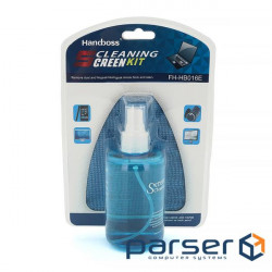 2 in 1 Screen Cleaning Kit: Spray Cleaner + Microfiber Cloth Handboss, Q60 (FH-HB016)