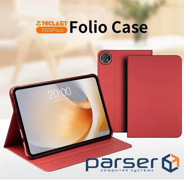 Чохол Teclast для T65 Plus 13.4", Flex, червоний (6940709689295)