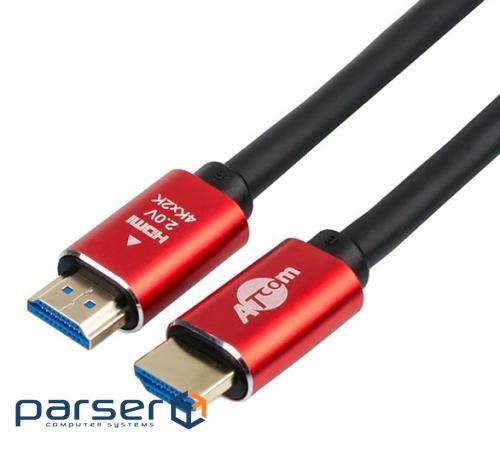 Кабель мультимедійний HDMI to HDMI 5.0m V2.0 Atcom (24945)