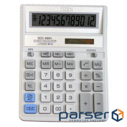 Калькулятор Citizen SDC-888XWH (1303XWH)