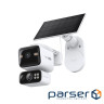 Камера відеоспостереження з двома об"єктивами та с онячною панеллю TP-Link, Tapo C645D KIT TP-LINK