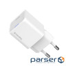 Зарядний пристрій ColorWay GaN Mini 35W PD Port PPS USB-C white (CW-CHS056PD-WT)