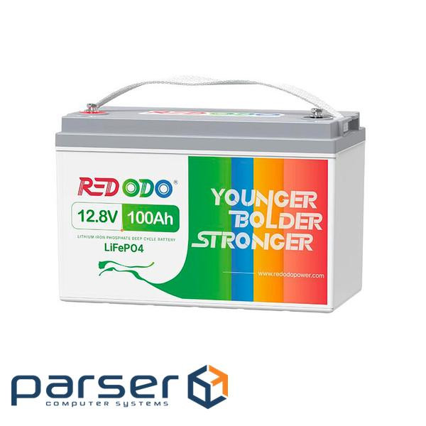 Акумуляторна батарея LiFePO4 Redodo 12V 100Ah Self-heating, 1280Wh, BMS 100A, 3 (Redodo-12V100Ah-Sh)