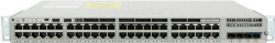 Network switch Cisco SG350X-48-K9-EU Тип - управляемый 3-го уровня, форм-фактор - в стойку, количество портов - 54, порты - SFP+, Gigabit Ethernet, комбинированный, возможность удаленного управления - управляемый, коммутационная способность - 176 Гбит/ с, размер таблицы МАС-адресов - 64000 Кб, корпус - Металический, 48x10/ 100/ 1000TX, 2хSFP+ Cisco C9200L-48P-4G-E