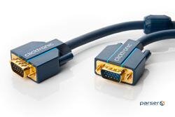 Кабель монітора-сигнальний Click Tronic VGA HD15 M/M 3.0m,Casual D=8.0mm (75.07.0352-1)