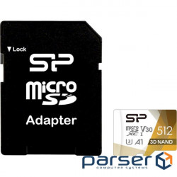 Memory card SILICON POWER microSDXC Superior Pro Colorful 512GB (SP512GBSTXDU3V20AB)