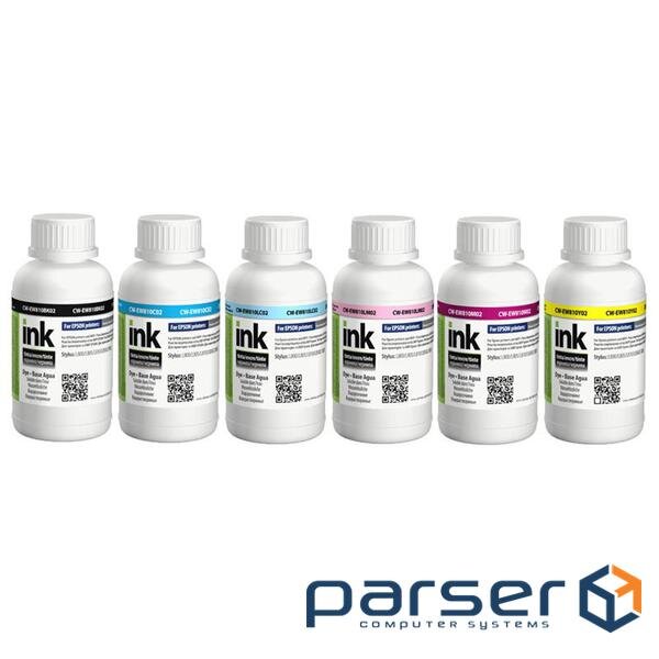 Чорнило ColorWay Epson L800/810/850 (6x200мл) BK/С/M/LС /LM/Y (CW-EW810SET02)
