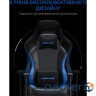 Ігрове крісло Anda Seat Luna Color PVC Size L Black/Blue (AD18-48-BS-PV)