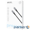 Кабель Proove WireX Pro Type-C to Type-C 100W (1.5m) black (CCWX11002201)