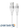 Кабель Proove Soft Silicone Lightning 2.4A (1m) white (CCSO20001102)