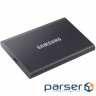 Зовнішній твердотільний накопичувач Samsung T7 1TB Titan Gray (MU-PC1T0T/WW)