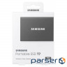 Зовнішній твердотільний накопичувач Samsung T7 1TB Titan Gray (MU-PC1T0T/WW)