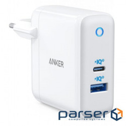 Charger Anker PowerPort+ Atom III - 60W Power IQ 3.0 (White) (A2322321)