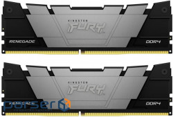 Модуль пам'яті KINGSTON FURY Renegade DDR4 3200MHz 64GB Kit 2x32GB (KF432C16RB2K2/64)