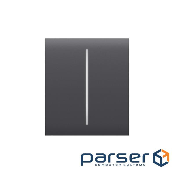 Кнопка центральна для двоклавішного вимикача Ajax CenterButton (2-gang) [55] graphite