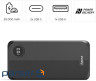 Акумулятор портативний літій-іонний Power Bank Hama 20000 мА год, 2хUSB-C/USB-A, black (00201755)
