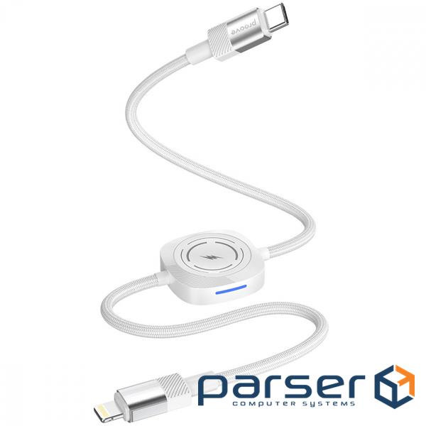 Кабель Proove Multi Charging Type-C to Lightning 27W white (CCMT27004101)