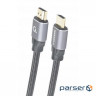 Кабель мультимедійний HDMI to HDMI 2.0m Cablexpert (CCBP-HDMI-2M)