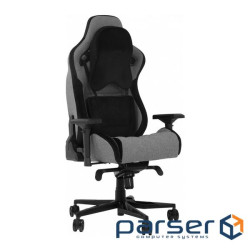 Ігрове крісло GT Racer X-0724 Fabric Gray/Black Suede