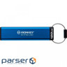 Флеш-накопитель USB3.2 128GB Kingston IronKey Keypad 200 Type-C Blue (IKKP200C/128GB)