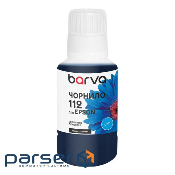 Чорнило Barva Epson 112 140 мл, special cyan, pigmented, OneKey (E112-957e)