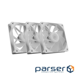 Набір із трьох вентиляторів для корпусу 120MM MAG F120 ARGB WHITE-3RW MSI