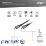 Кабель DIGITUS HDMI (M/M), 8K, Ultra High speed/Ethernet, 2м, чорний (DB-330200-020-S)