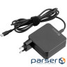 Зарядний пристрій 1xUSB 65W (USB-C) Gan, built in cable 2m, чорний Sandberg (135-79)