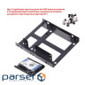 Фрейм-перехідник Maiwo 2x2.5" HDD/SSD 3.5" (K11)