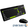 CANYON HSET-W5 EN Keyboard+Mouse AAA+AA Wireless Black (CNS-HSETW5BK)