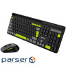 CANYON HSET-W5 EN Keyboard+Mouse AAA+AA Wireless Black (CNS-HSETW5BK)