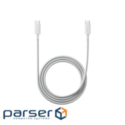 Кабель Xiaomi Braided Type-C-Type-C 6A 1m (BHR087KGL) білий