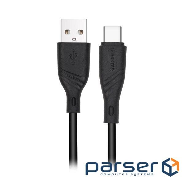 Дата кабель USB 2.0 AM to Type-C 1.0m Maxxter (UB-C-USB-02-1m)