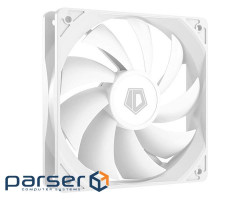 Вентилятор ID-Cooling FL-12025 White, 120 x 120 x 25мм, 3-pin, білий 