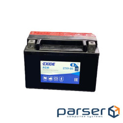 Акумулятор автомобільний EXIDE AGM 8Ah (+/-) (120EN) (ETX9-BS)