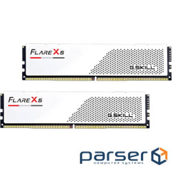 Модуль пам'яті G.SKILL Flare X5 Matte White DDR5 6000MHz 32GB Kit 2x16GB (F5-6000J2836G16GX2-FX5W)