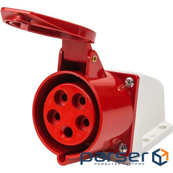 Портативна розетка 32A 3P+PE+N 380V IP44 (125) (LX-125)