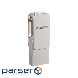 флеш-драйв APACER AH181 64GB Type-C Mobile USB 3.2 Срібний (AP64GAH181S-1)
