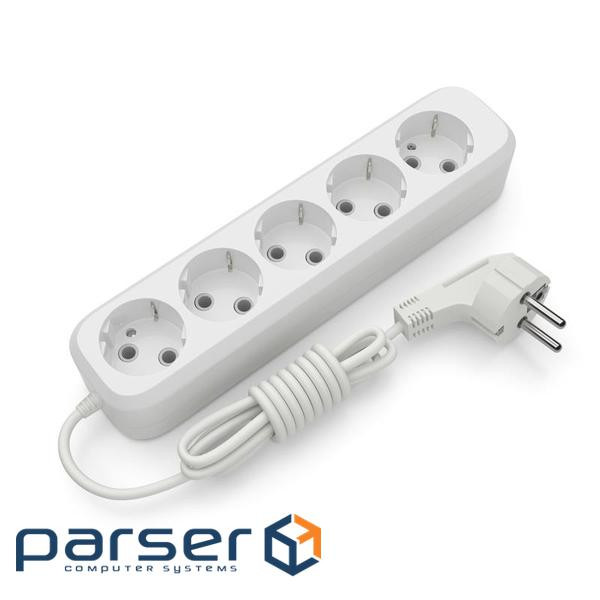 Подовжувач блоковий (ABS) Electrum 5 гнізд 3м із заземленням C-ES-1793