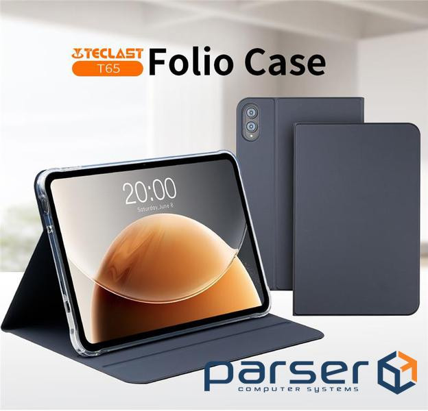 Чохол Teclast для T65 13.4", Flex, сірий (6940709689301)